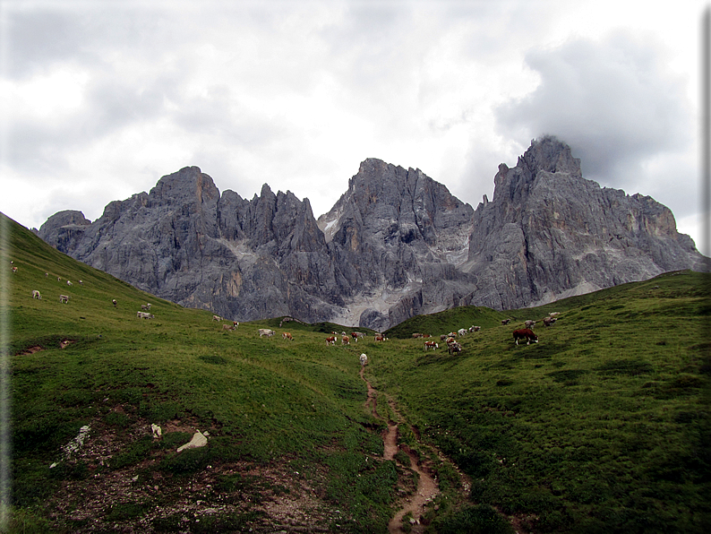 foto Passo Valles, Cima Mulaz, Passo Rolle